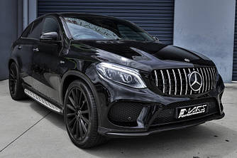 Решітка радіатора Mercedes GLE Coupe C292 стиль AMG GT Panamericana