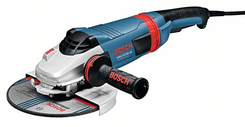 Кутова шліфмашина Bosch GWS 22-230 LVI (2.2 кВт, 230 мм) (0601891D00)