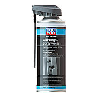 Мастило біле що відштовхує бруд Liqui Moly Pro-Line Wartungs-Spray weiss -30°C / + 250°C (7387) 400мл