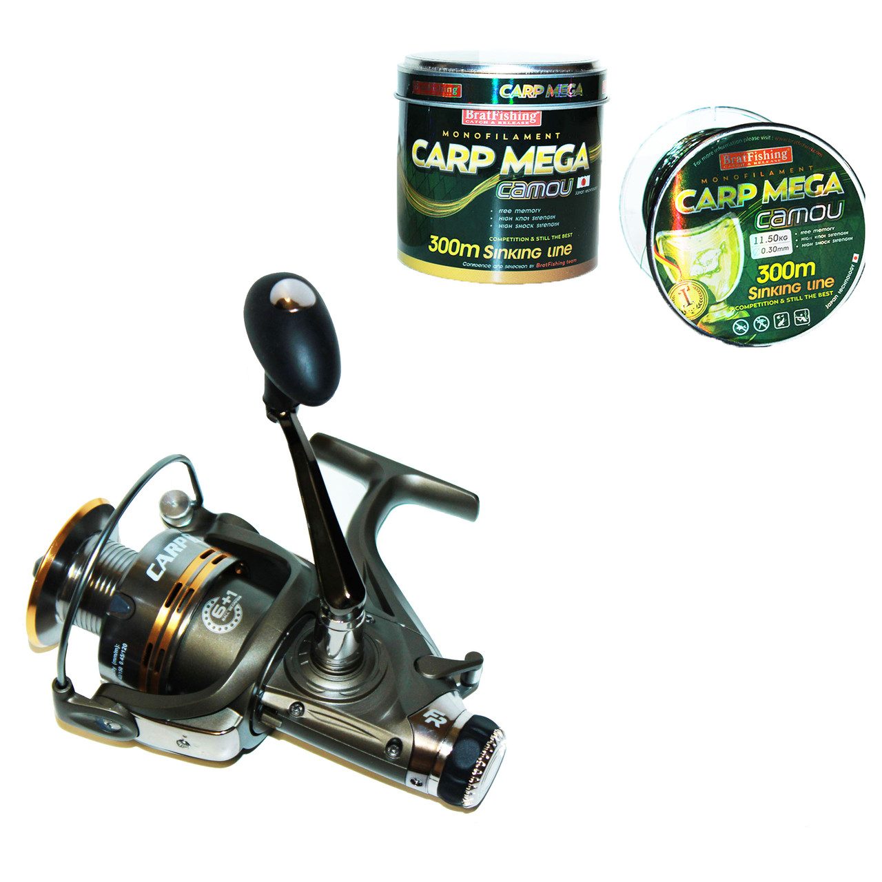 Котушка Fishing ROI Carp XT 6000 з бейтранером