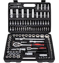 Набір ключів інструментів MAX TOOLS з 108 предметів. Набір ключів, фото 4