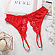 Жіночі трусики з відкритою промежиною 44 - 46 р Нижня білизна Еротичні жіночі трусики, фото 2