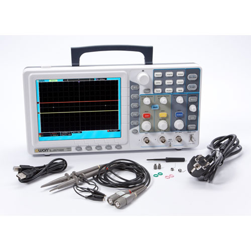 Цифровий осцилограф 2-х канальний OWON SDS7102E, фото 1