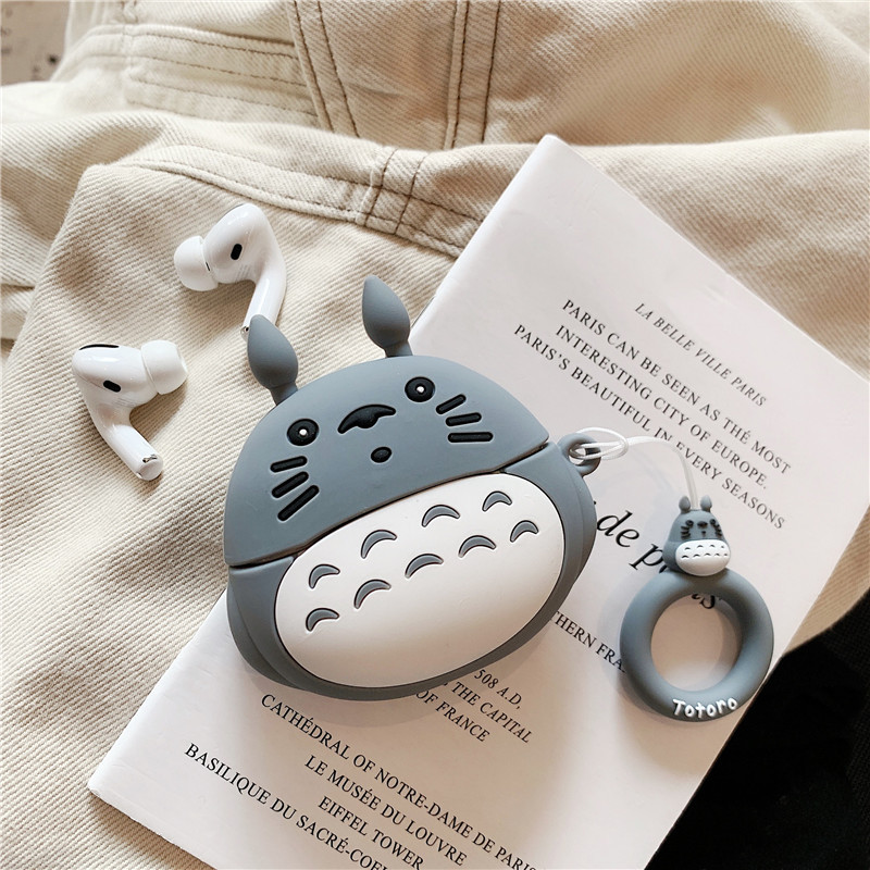 Чохол для навушників Apple AirPods Pro Alitek Тоторо (Totoro) + тримач