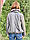 Куртка жіноча демісезонна сіра коротка осінь/весна, фото 7