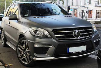 Решітка радіатора Mercedes W166 (12-15) стиль AMG ML 63
