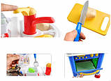 Дитячий ігровий набір ZB-006D кухня, звук, світло, фото 4