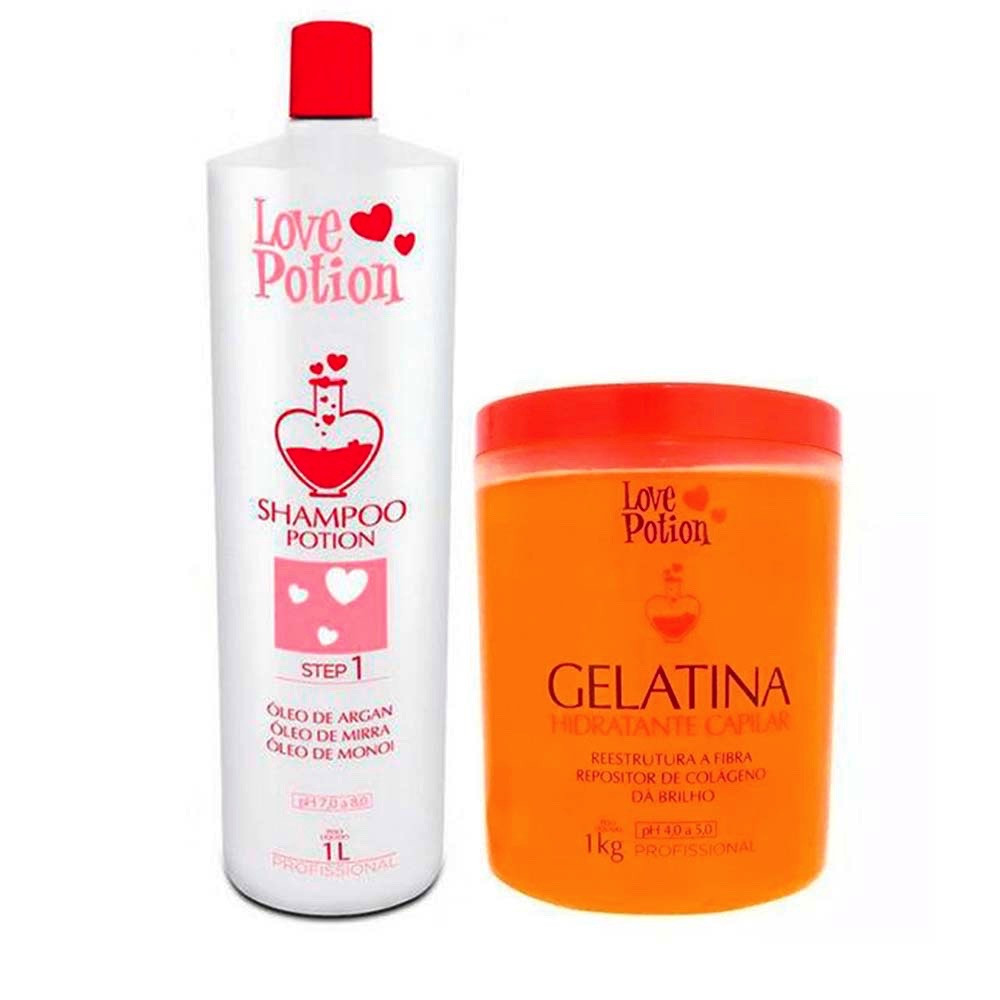 Колаген Love Potion Gelatina (orange) набір, 2x1000 мл