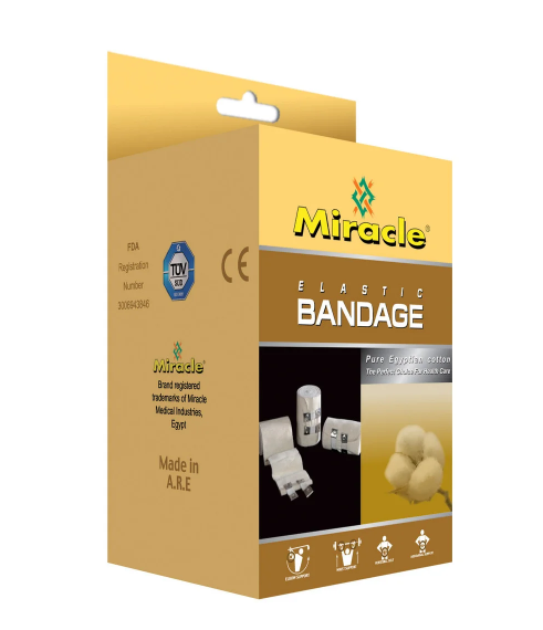 Еластичний бинт MIRACLE, довжина 4 м, ширина 10 см