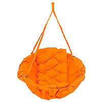 Крісло-гамак 100 кг 80 см Помаранчеве