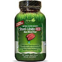 Репродуктивное здоровье мужчин Steel-Libido RED, Irwin Naturals, 75