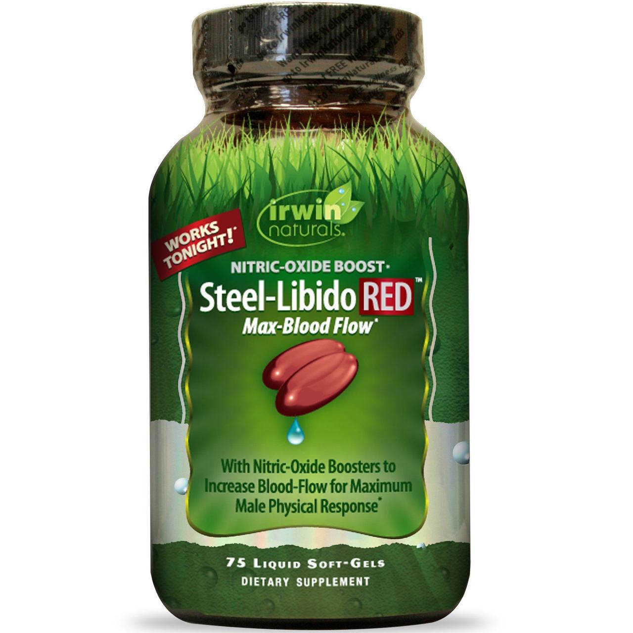 Репродуктивное здоровье мужчин Steel-Libido RED, Irwin Naturals, 75 - фото 1 - id-p1293967641