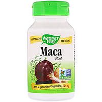 Мака (Maca Root), Nature's Way, 525 мг, 100 капсул