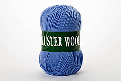 Пряжа вовняна Vita Luster Wool (100g), Color No.3354 блакитний