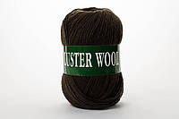 Пряжа шерстяная Vita Luster Wool (100g), Color No.3359 шоколад