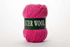 Пряжа вовняна Vita Luster Wool (100g), Color No.3383 малина
