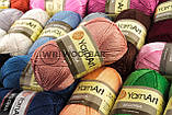 Пряжа YarnArt Begonia 5001 яскравий рожевий, фото 3