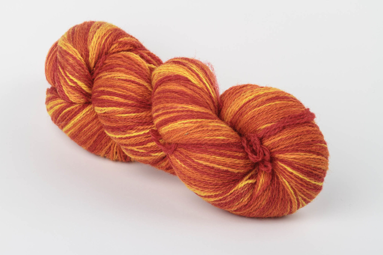 Пряжа Aade Long Kauni, Artistic yarn 8/2 Flame (Вогонь), 222 г