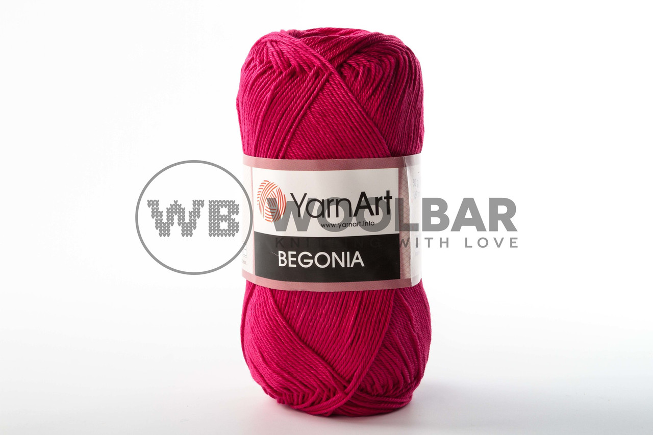 Пряжа YarnArt Begonia 6322 бледно-розовый - фото 9 - id-p1293976211