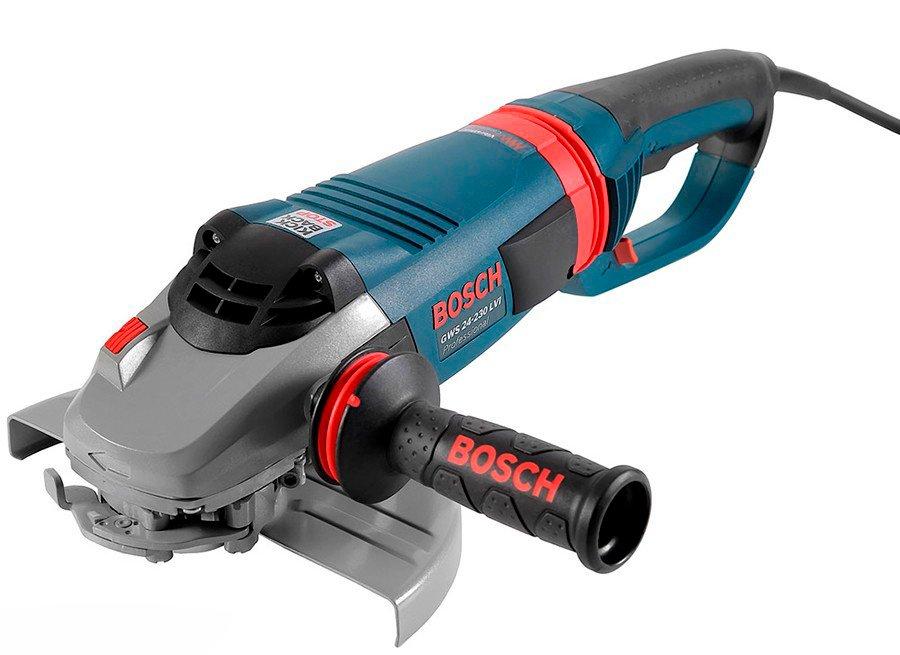 Кутова шліфмашина Bosch GWS 24-230 LVI (2.4 кВт, 230 мм) (0601893F00)