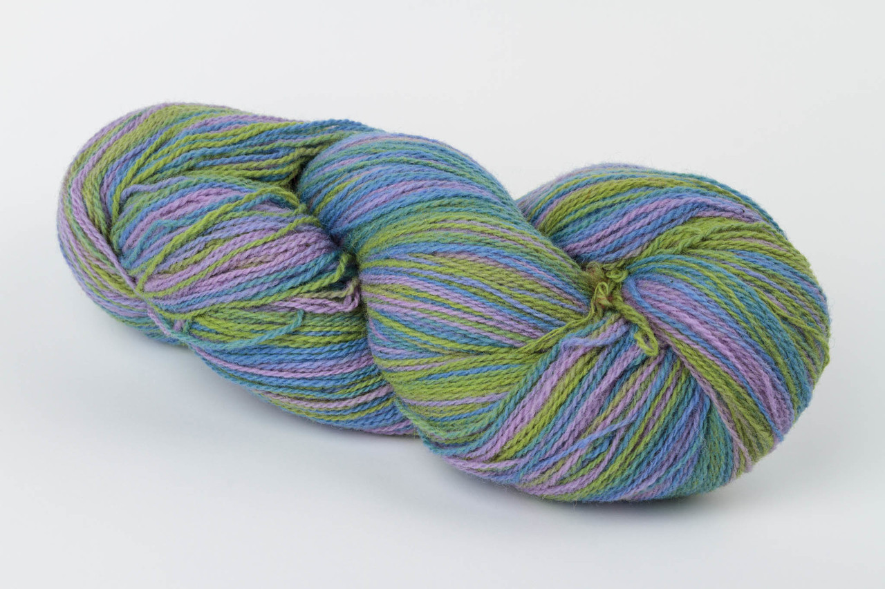 Пряжа Aade Long Kauni, Artistic yarn 8/2 Lilac (Бузок), 188 г