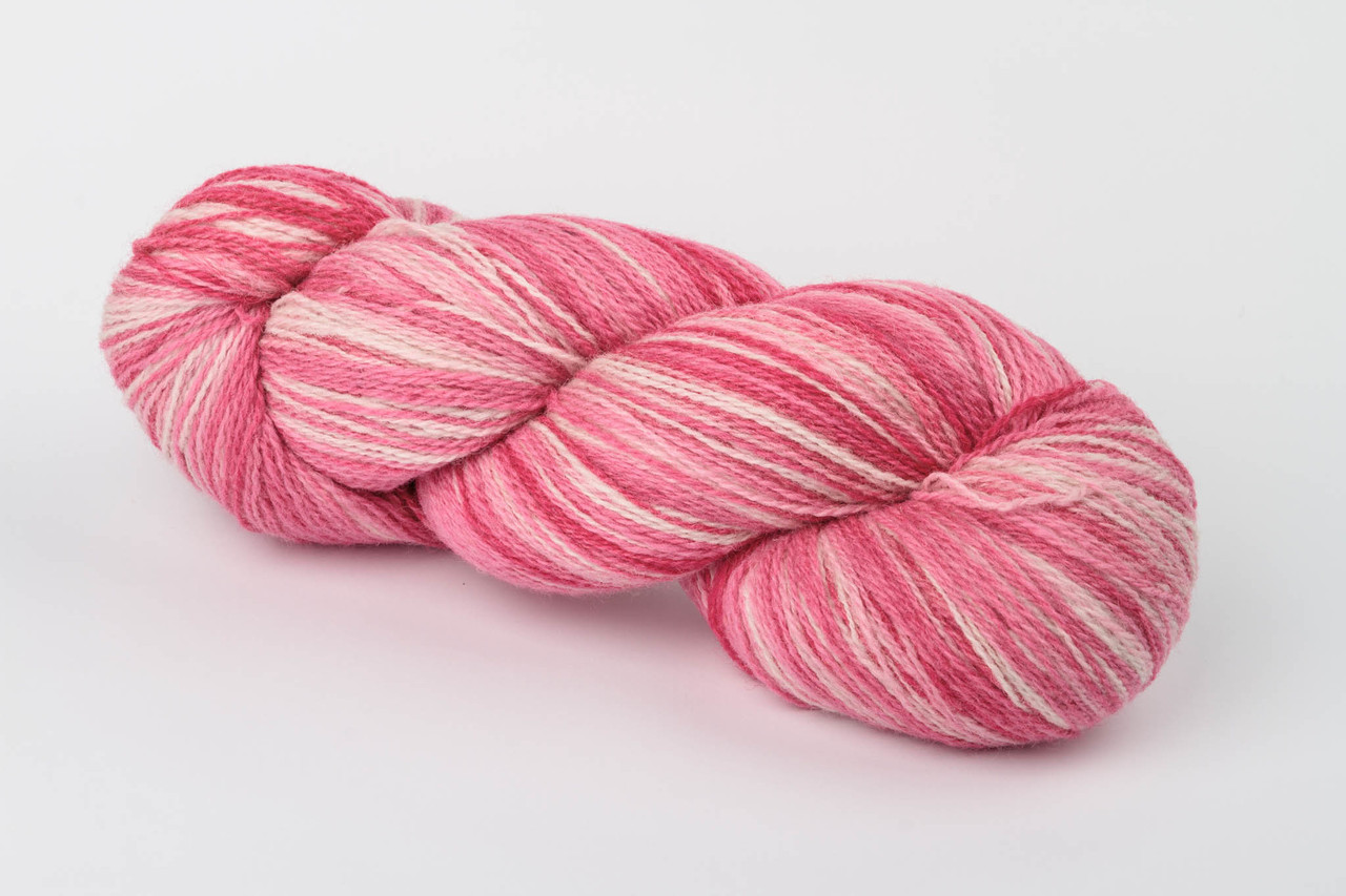 Пряжа Aade Long Kauni, Artistic yarn 8/2 Pink (Рожевий), 100 г