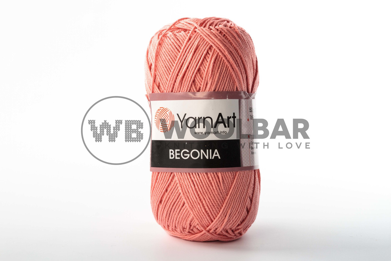 Пряжа YarnArt Begonia 0329 лосось