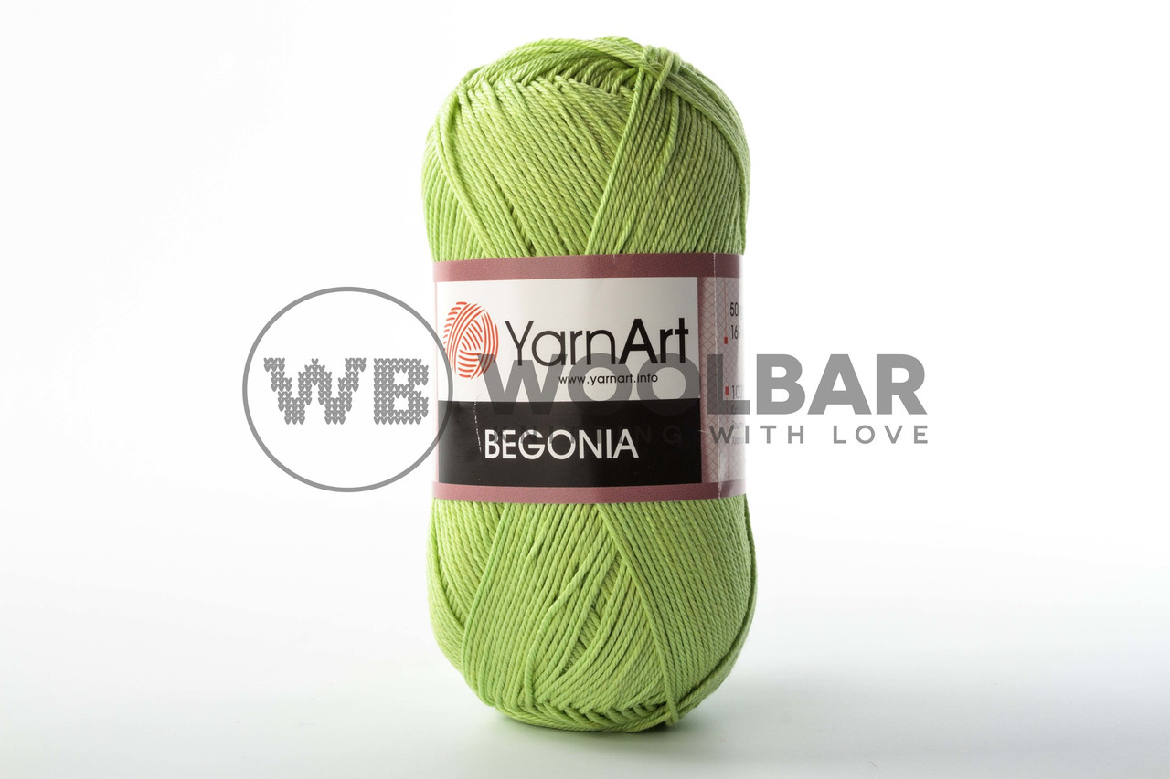 Пряжа YarnArt Begonia 5352 салат