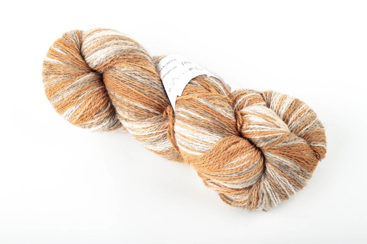 Пряжа Aade Long Kauni, Artistic yarn 8/2 Sand (Пісок), 250 г