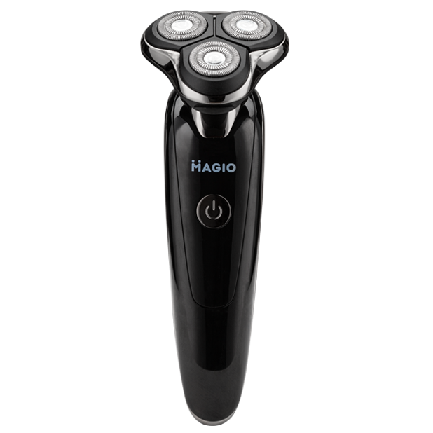 Електробритва MAGIO MG-687, кількість бріючих елементів: 3, жінці/вологе гоління, висувний тріммер