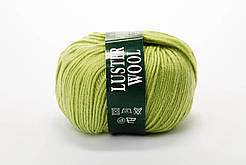 Пряжа вовняна Vita Luster Wool (50g), Color No.3363 салат