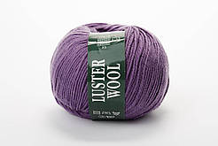 Пряжа вовняна Vita Luster Wool (50g), Color No.3366 бузковий