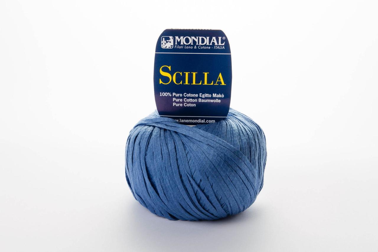 Пряжа Mondial Scilla 0645 джинс світлий