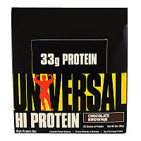 Белковые бары, шоколад, (Hi Protein Bar), Universal Nutrition, 16 шт. по 85 г