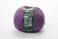 Пряжа шерстяная Vita Luster Wool (50g), Color No.3366 сиреневый