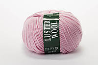 Пряжа шерстяная Vita Luster Wool (50g), Color No.3373 светло-розовый