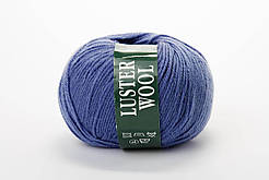 Пряжа вовняна Vita Luster Wool (50g), Color No.3381 насичений блакитний