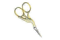 DMC ножиці для рукоділля "Цапельки" золото