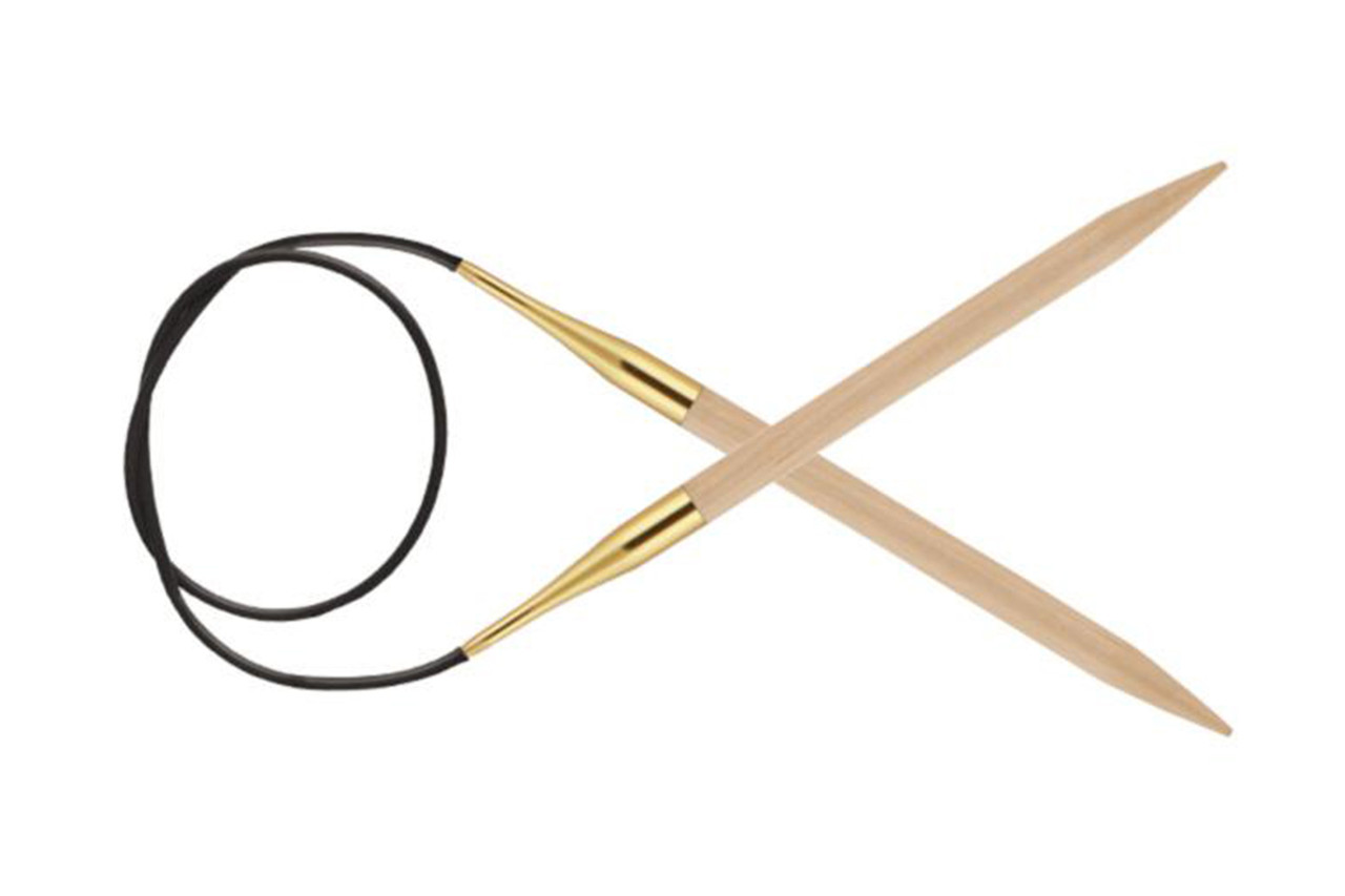 KnitPro Basix Birch Wood кругові, 6.5 мм, 100 см (35343)