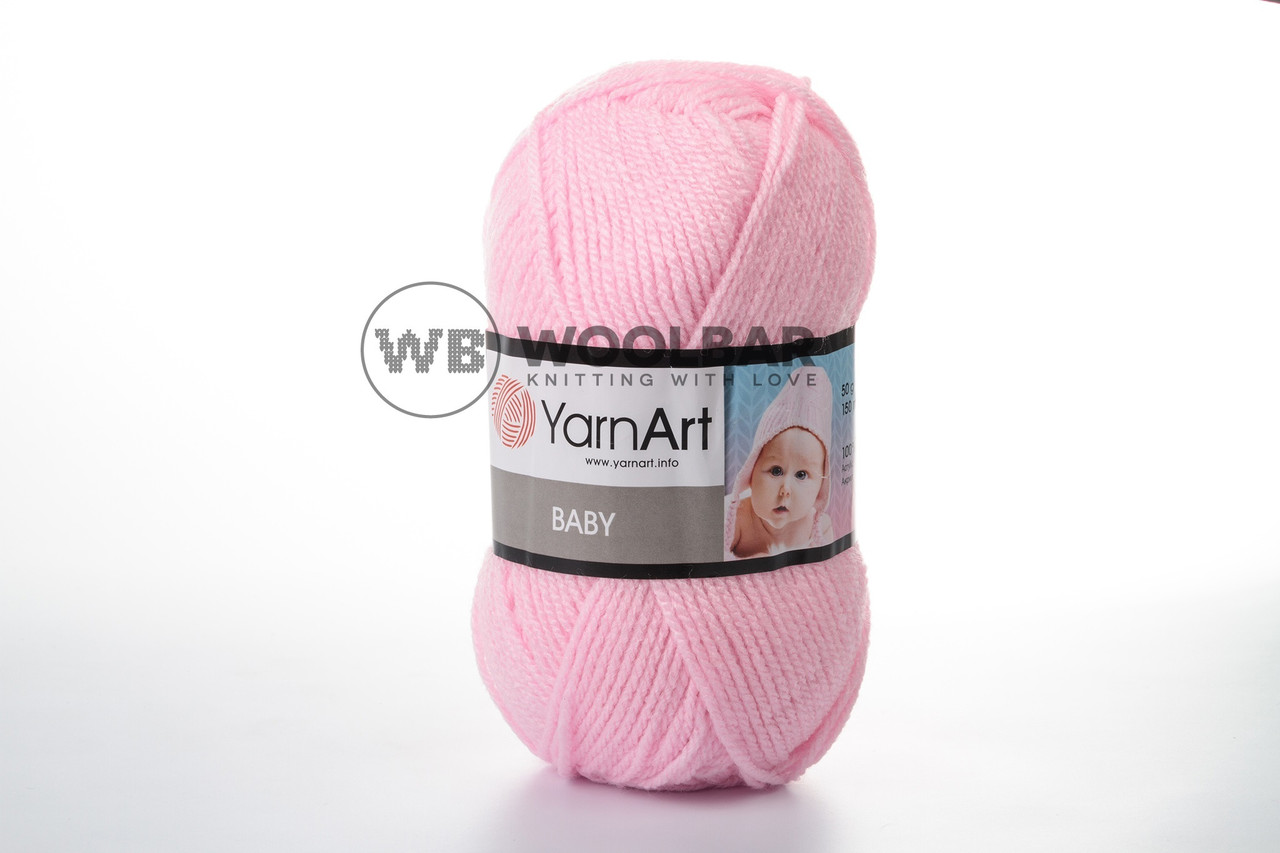 Пряжа YarnArt Baby 217 блідо-рожевий