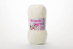 Пряжа мохера Ricignole Fancy Yarn HM2.6, Color No.260 білий