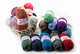 Пряжа мохера Ricignole Fancy Yarn HM2.6, Color No.260 білий, фото 2