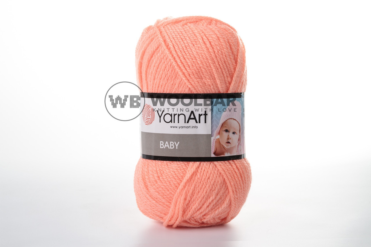 Пряжа YarnArt Baby 622 персик