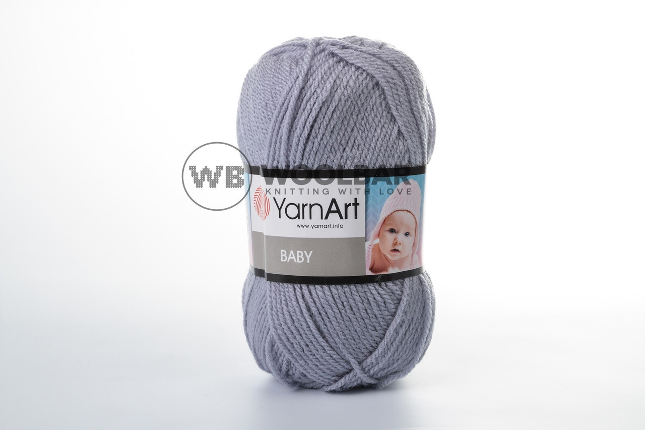Пряжа YarnArt Baby 3072 сірий