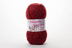 Пряжа мохера Ricignole Fancy Yarn HM2.6, Color No.274 червоний +бордо меланж