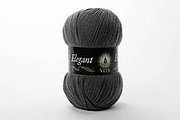 Пряжа полушерстяная Vita Elegant, Color No.2082 тёмно-серый