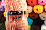 Пряжа Mondial Ami, Color No.0291 коричневий, фото 11