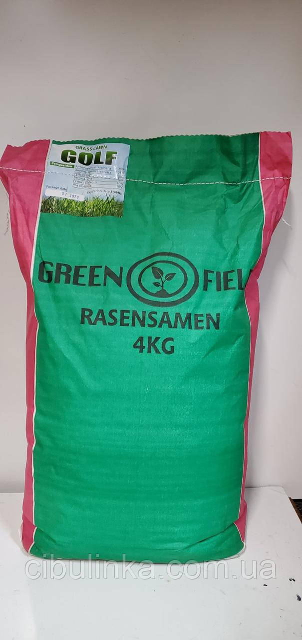 Насіння Газонна трава Гольф, ТМ Green Field RasenSamen (Україна), 4 кг