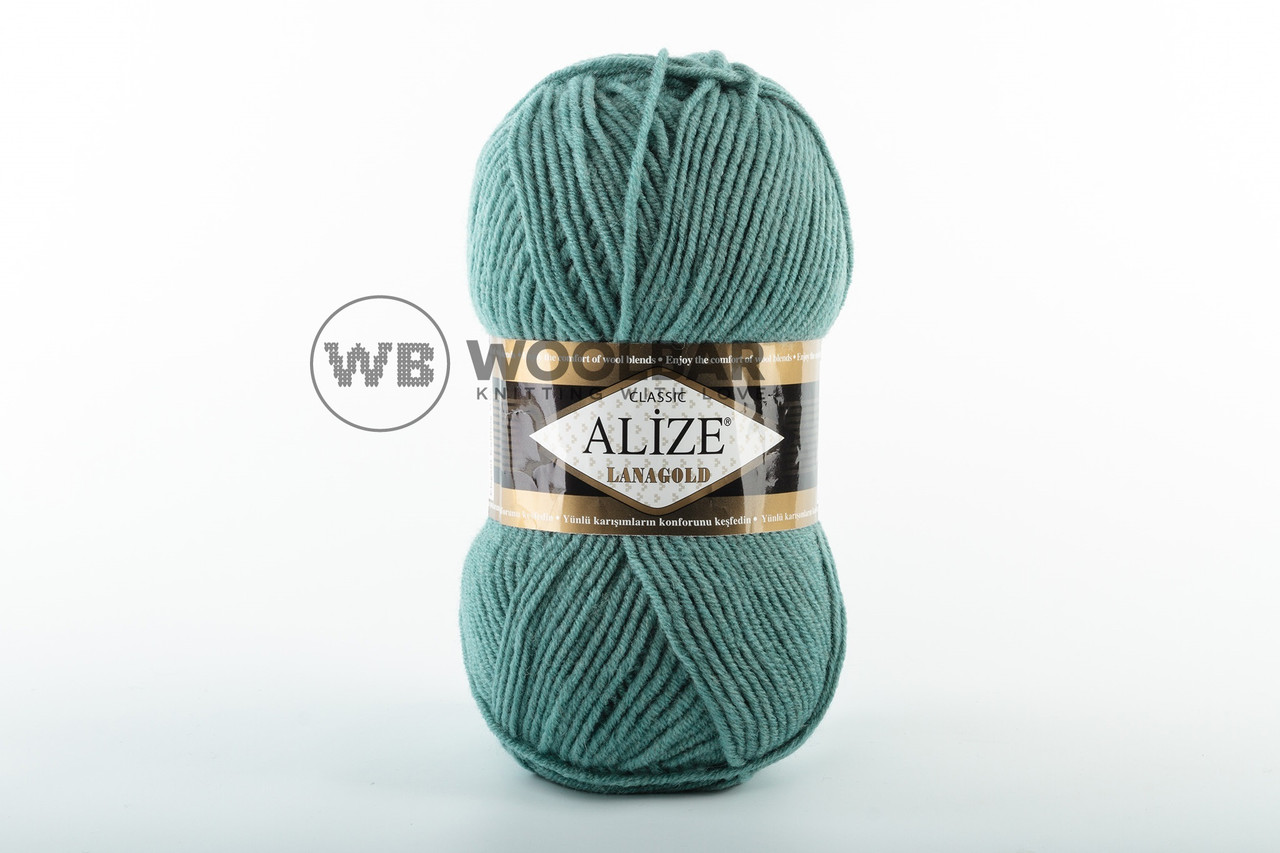 Пряжа Alize Lanagold Classic 386 лазурный