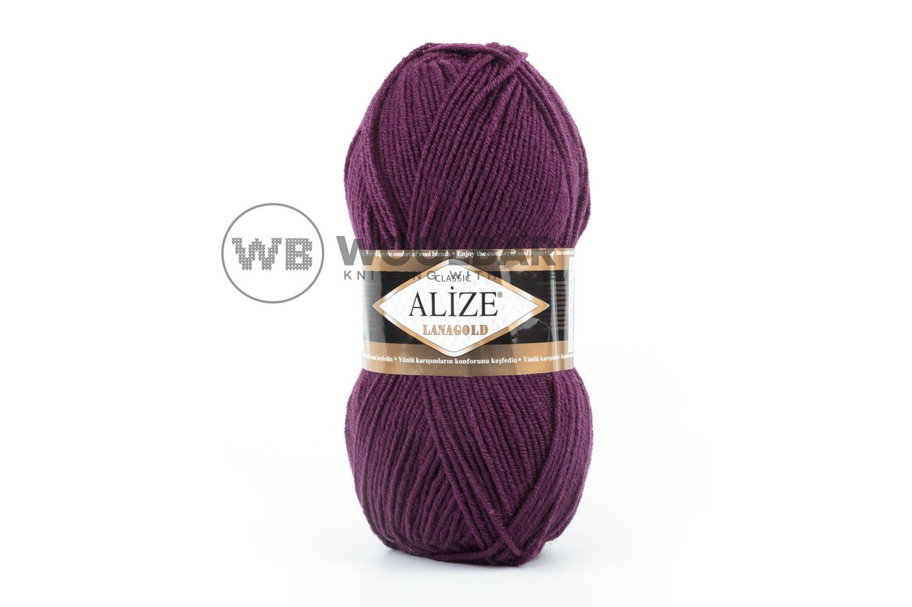 Пряжа Alize Lanagold Classic 111 слива